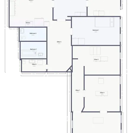 Daire Ilvers - Grosse 6 Raumwohnung Fuer Bis Zu 8 Personen